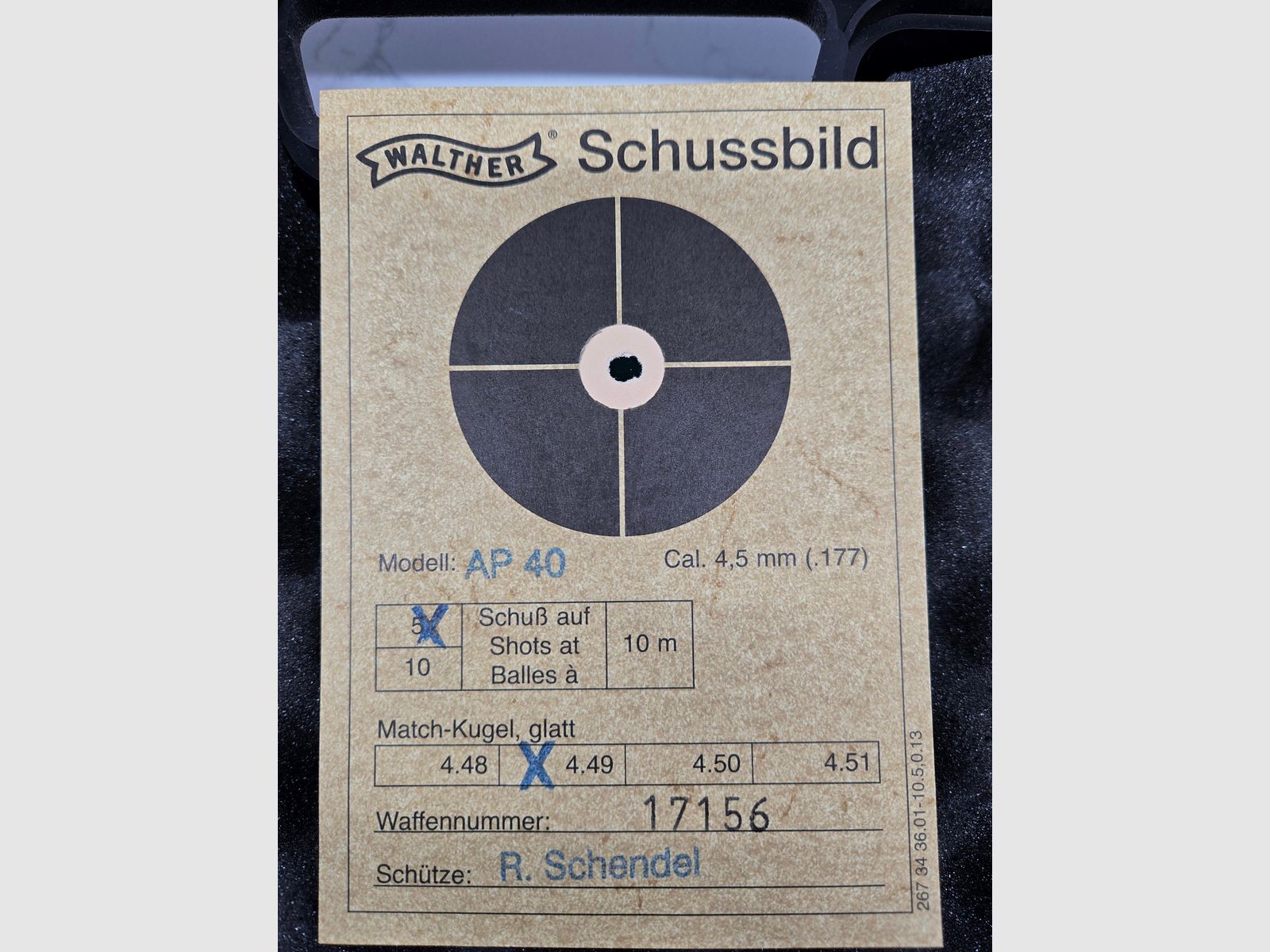 Hämmerli AP 40 Match Luchtpistool