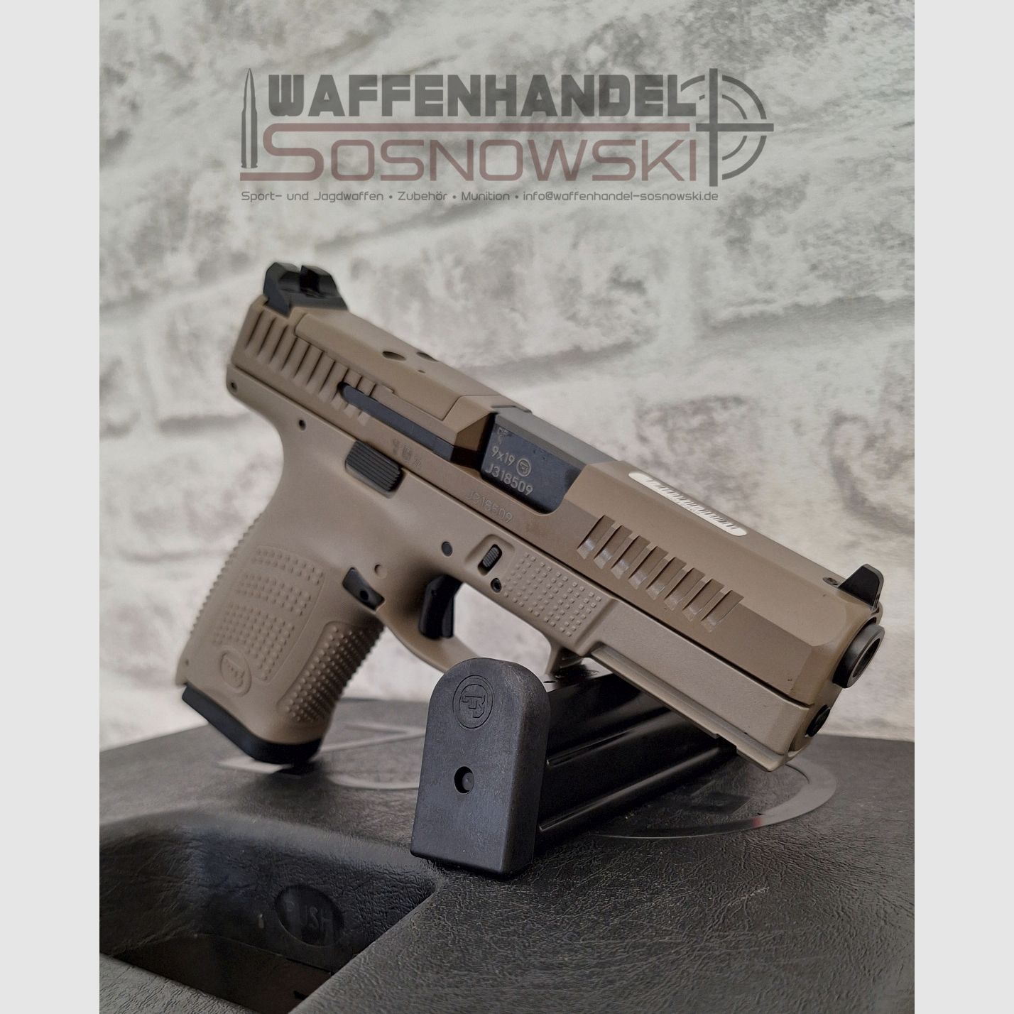 Pistole CZ P-10 C OR FDE 9mm Luger 