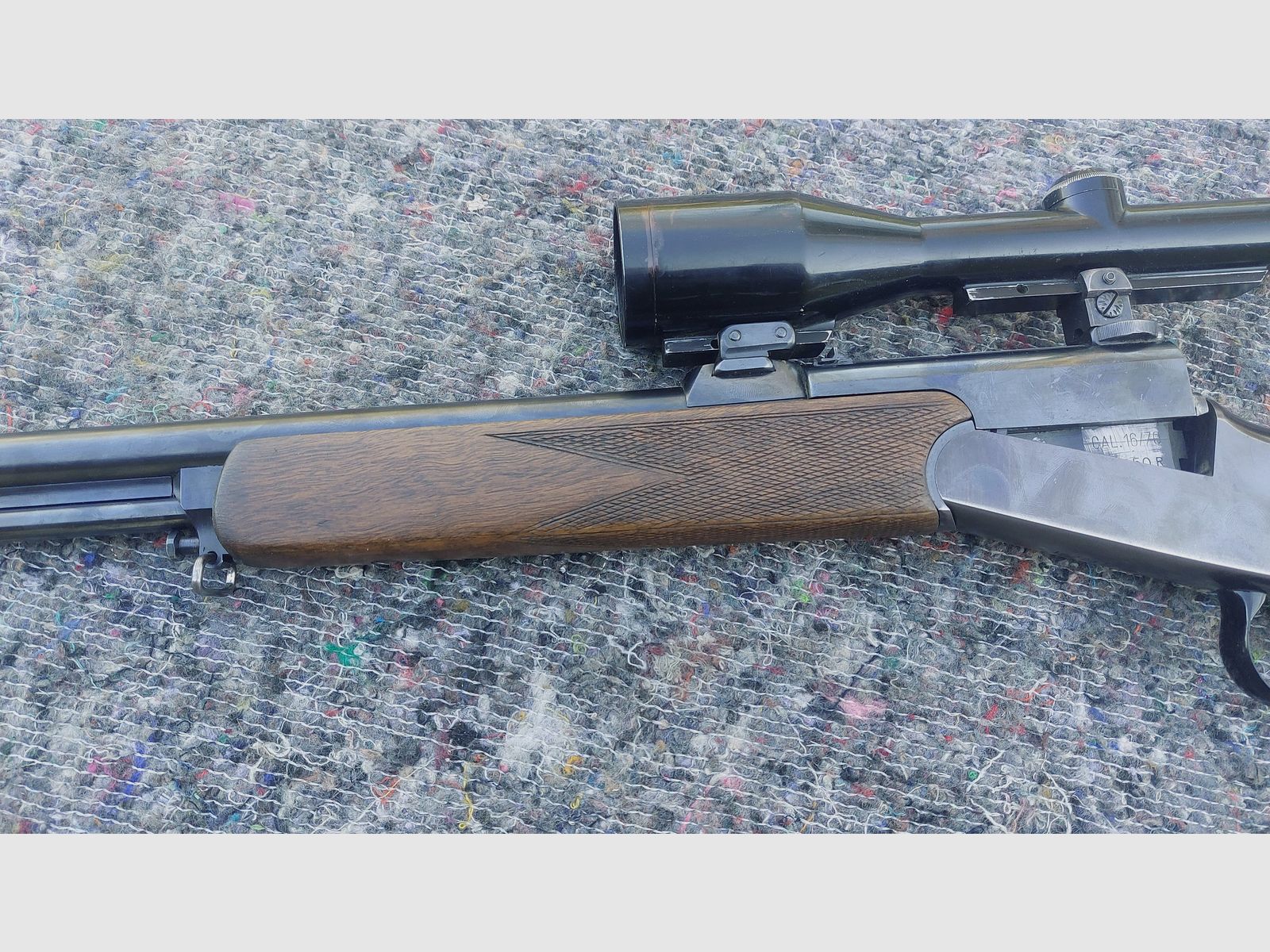 Bockbüchsflinte   Kaliber 5,6x50R   - 16x 70