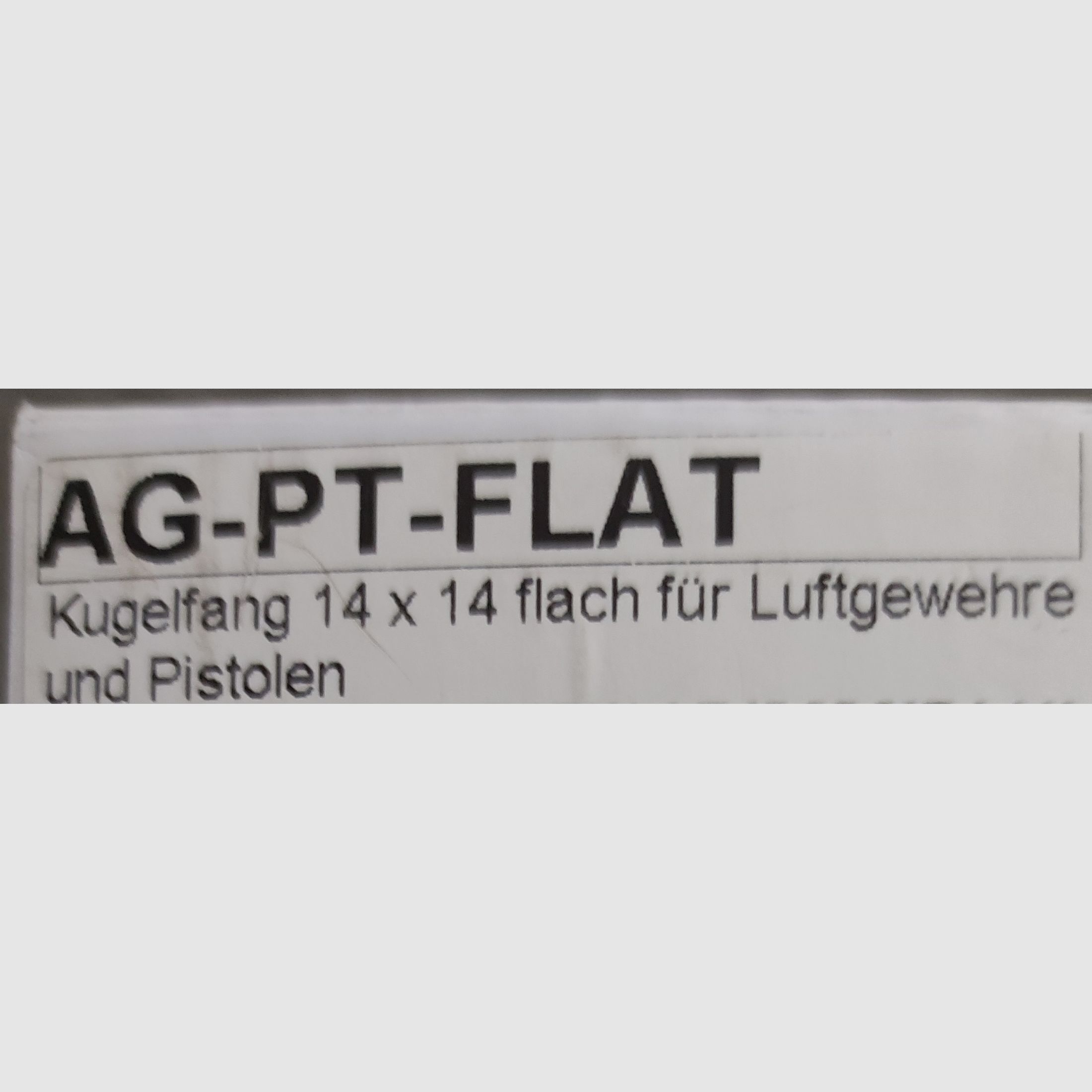 Shooting box bullet trap 14x14 new original packaging