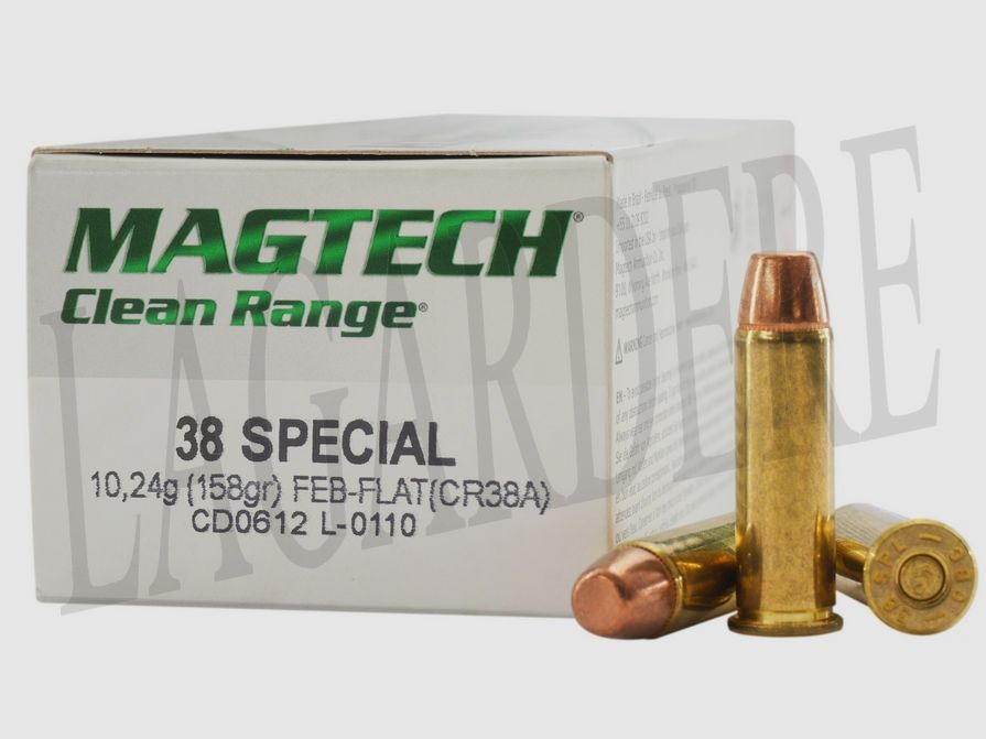 MAGTECH CR38A CLEANRANGE(CARTOUCHE A BALLE)
