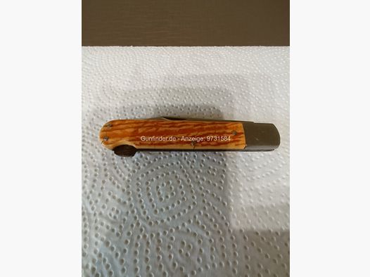 Coltello da caccia della ditta GML Leegebruch con custodia in pelle