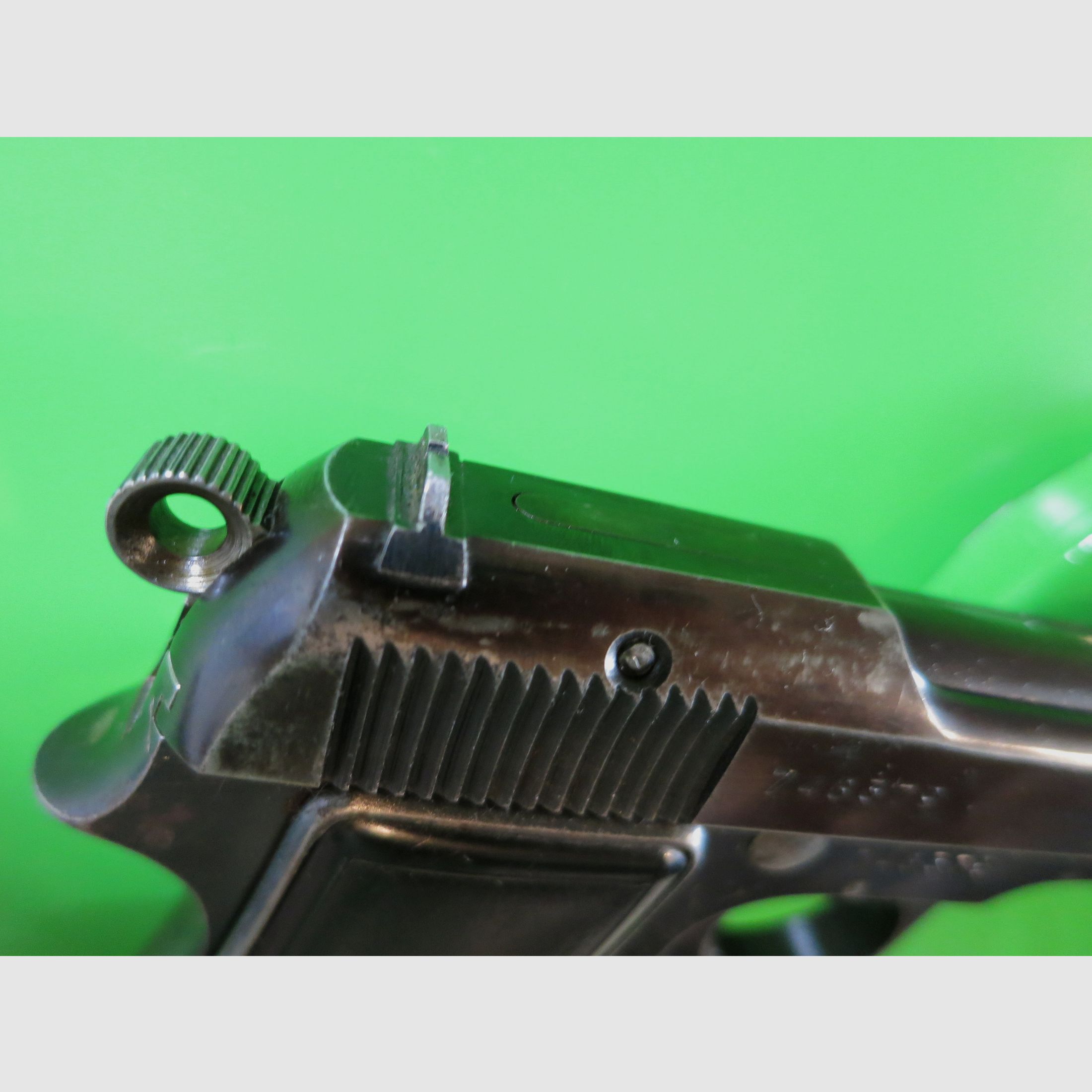 Halbautomatische  Beretta M1934,  9 mm Kurz (380 Auto), Luftwaffe/Heer      #53-