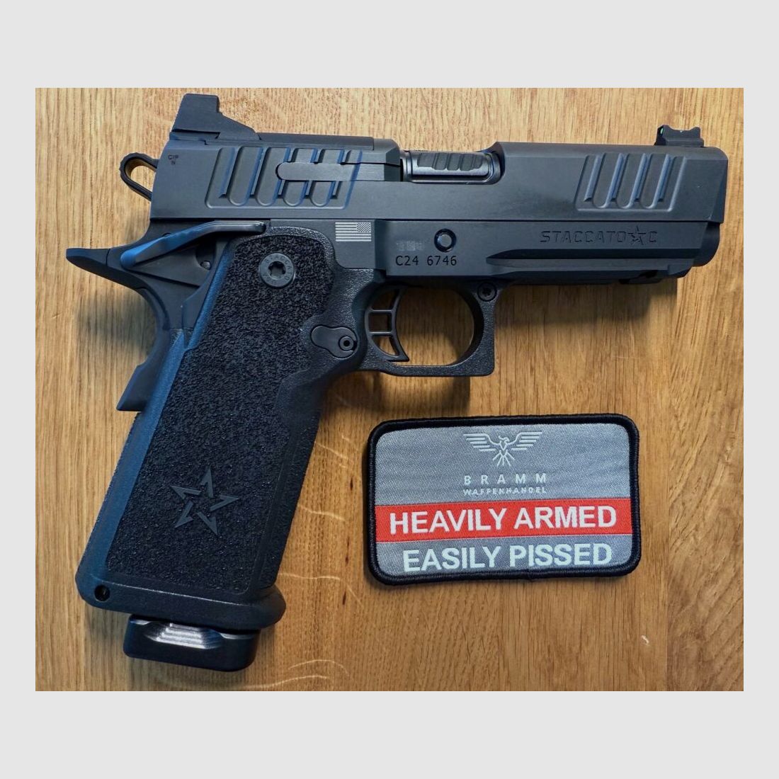 Staccato C - with curved trigger