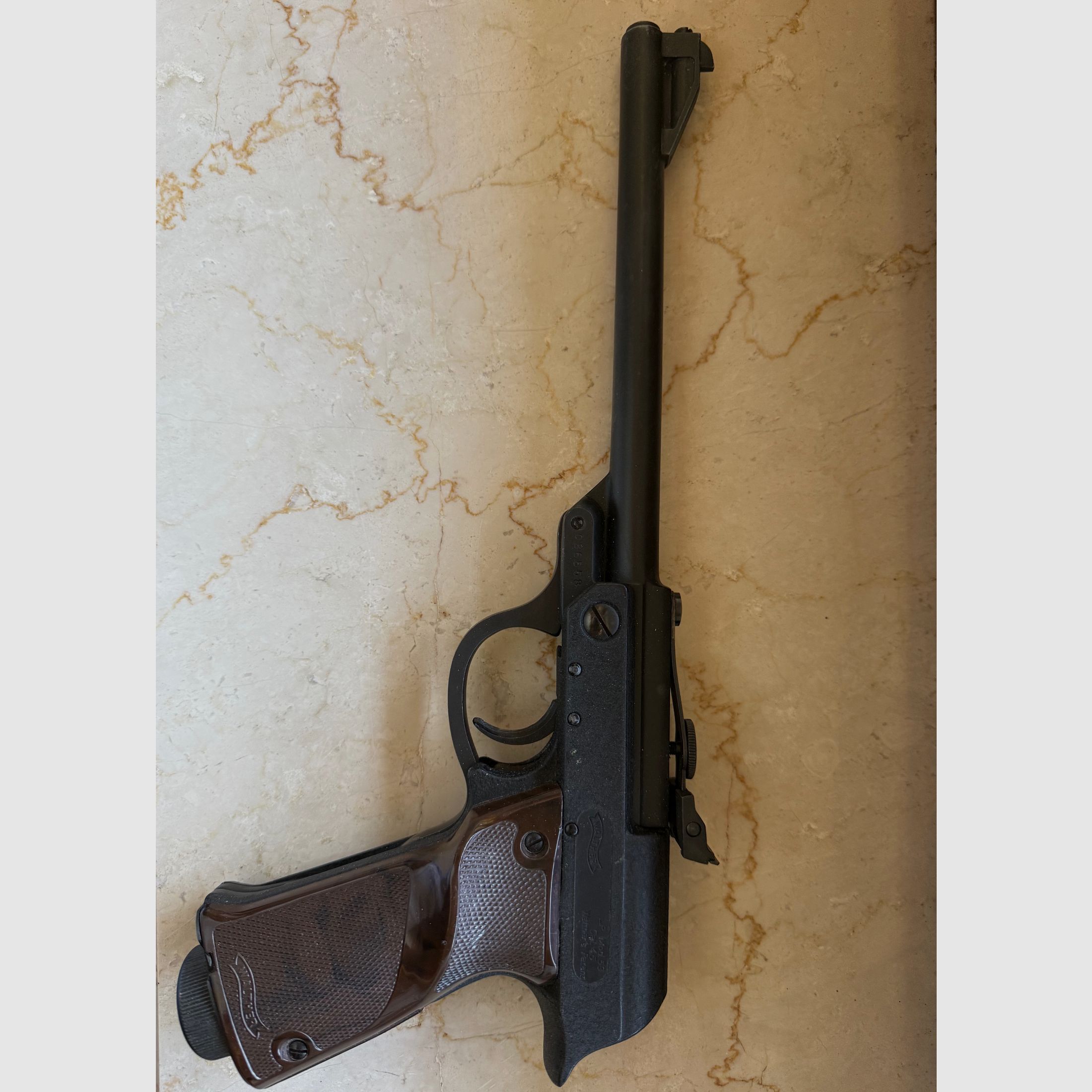 Walther LP Mod. 53 - Pistola de aire comprimido histórica para coleccionistas