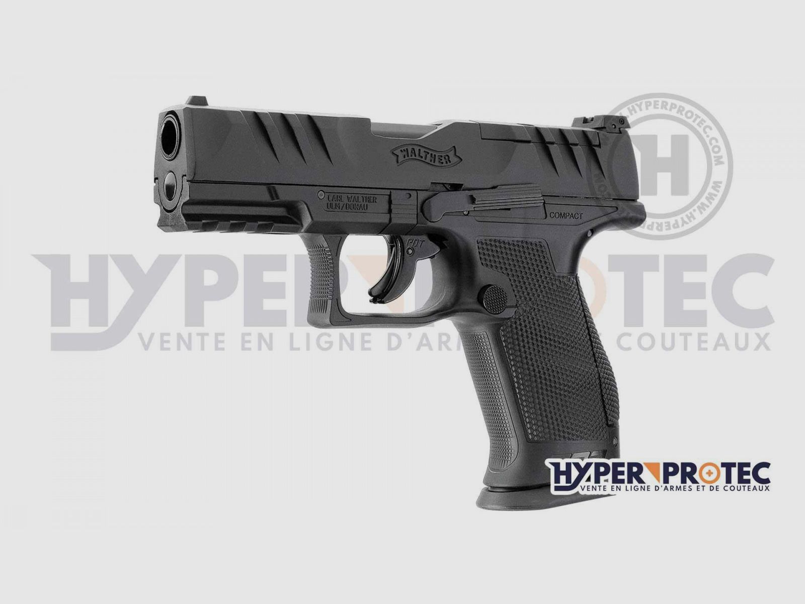 T4E Walther PDP Compact 4" - Pistola de Balas de Goma, imagen 2 de 4