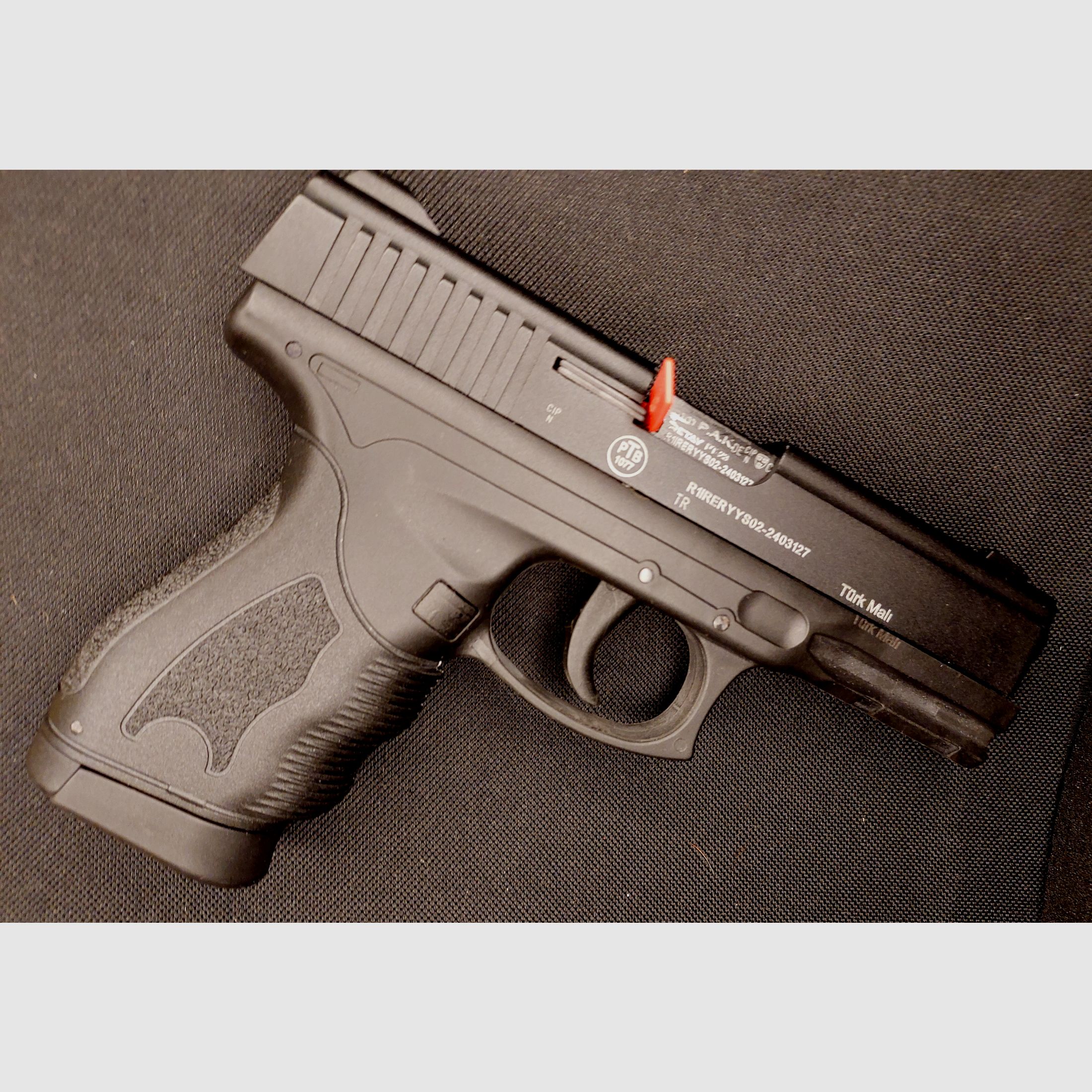 Retay PT-23 Pistole 9mm P.A.K. brüniert (PTB 1077)