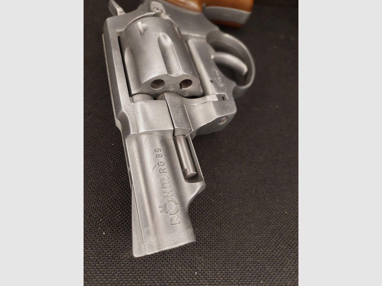 Röhm RG89 Schreckschuss Revolver Steel (PTB 451) Unikat!