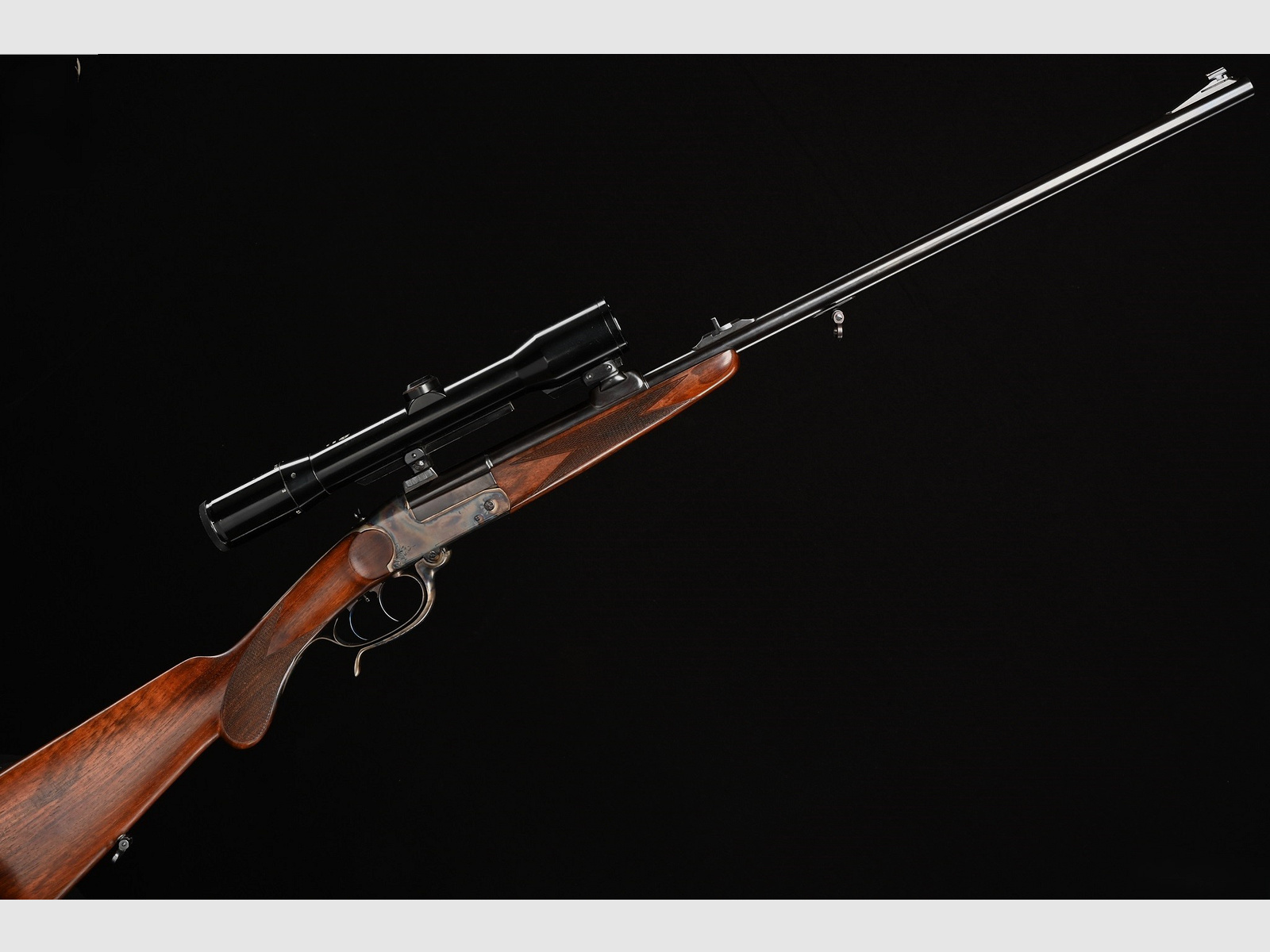 Sauer Pirschgewehr Einzelschuss Unter Hebel Kipplauf 8 x 48 Sauer
