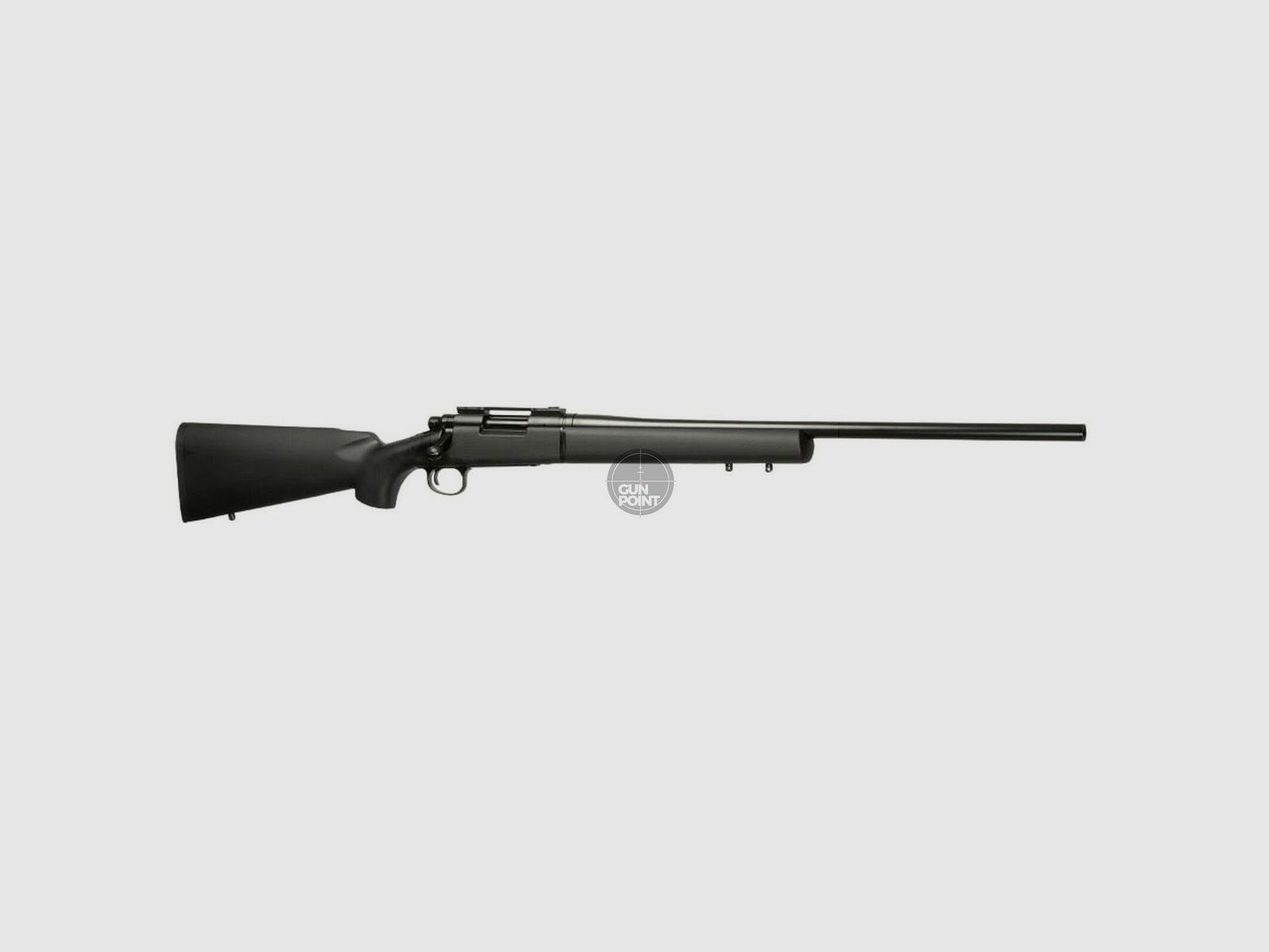 Softair - Gewehr - KJ Works M700 Takedown High Velocity Version-Schwarz - ab 18, ber 0,5 Joule