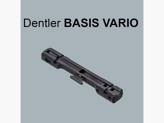 Dentler Grundschiene BASIS VARIO verschiedene Varianten Neu und sofort lieferbar