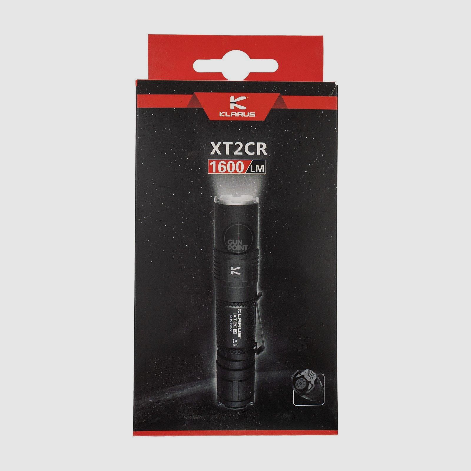 Klarus XT2CR-Schwarz