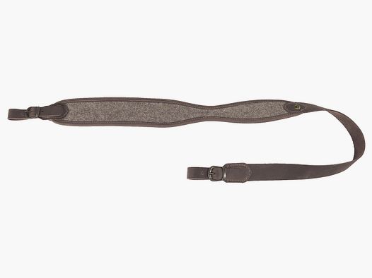 AKAH Gewehrriemen Wollfilz genoppt tailliert 105 cm