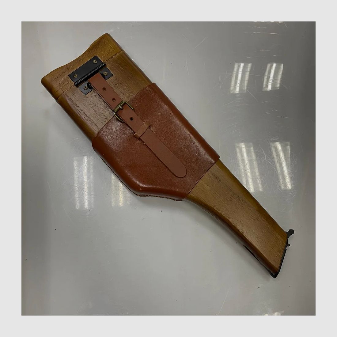 Mauser C96 Broomhandle M712 rapid fire stock with loading block, image 3 of 5