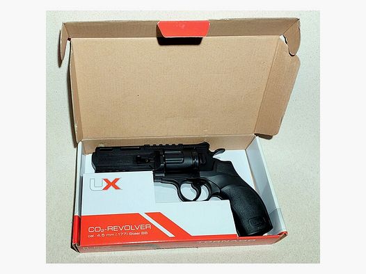 Umarex Tornado CO2 Revolver Kal. 4,5mm Stahl BB schwarz *undicht