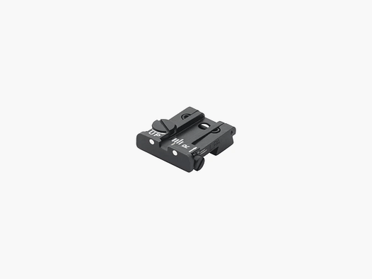 LPA Micrometro di mira “TPU”, per SIG-Sauer P220, P225, P226, P228, con foglio di mira nero, senza mirino