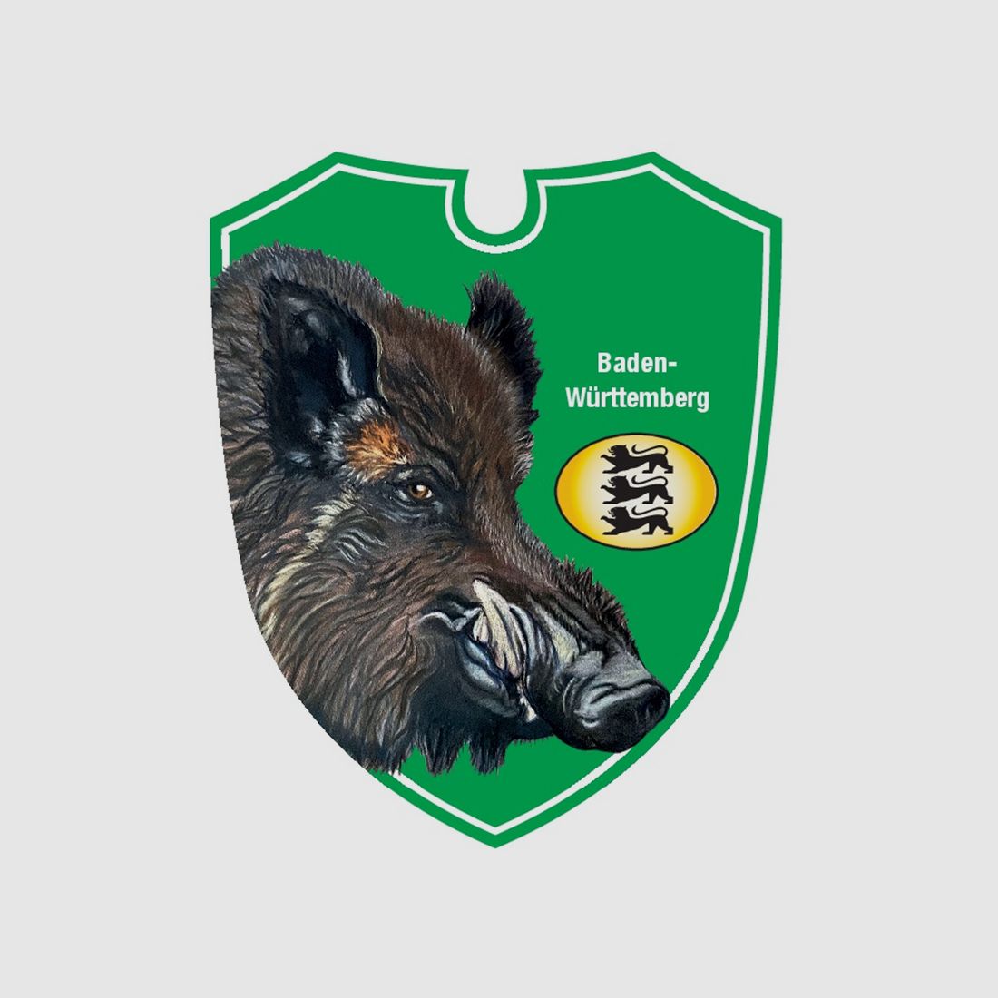 Panneaux de chasse auto à double optique blason d'état