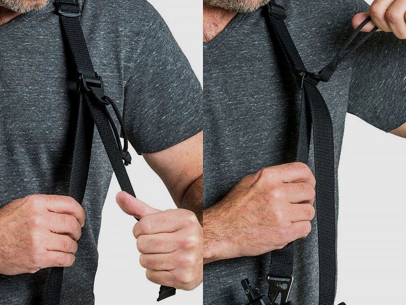 Tasmanian Tiger GUN SLING, geweerriem zwart