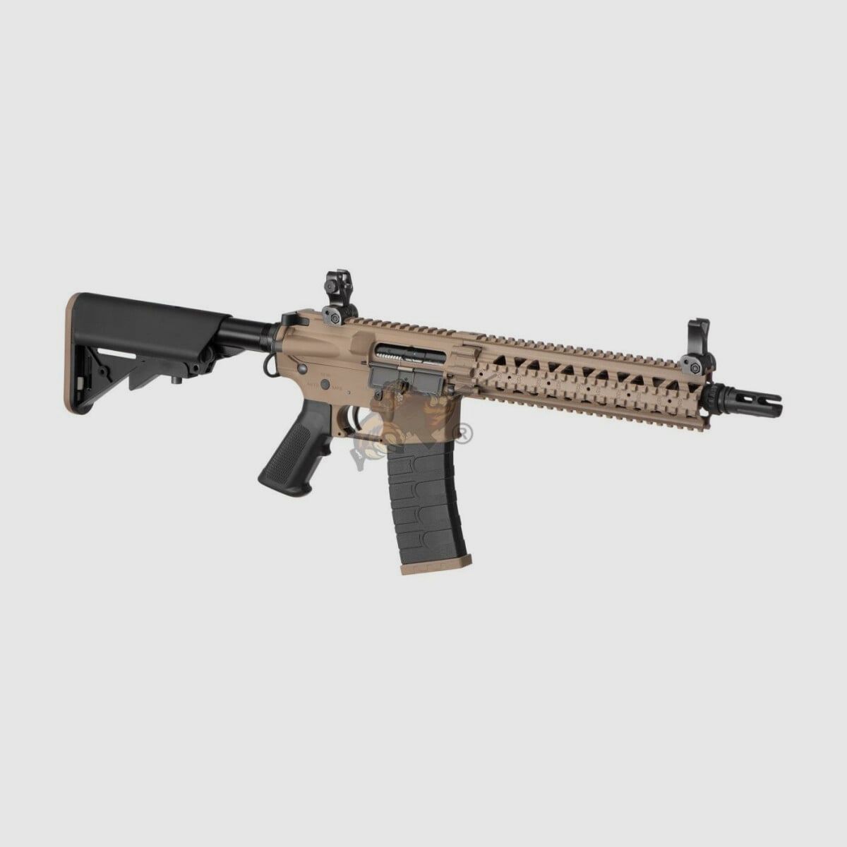 G&G CM18 Mod1 long RIS/rail cover FDE/Schwarz S-AEG Airsoft Gewehr frei ab 18 Jahren