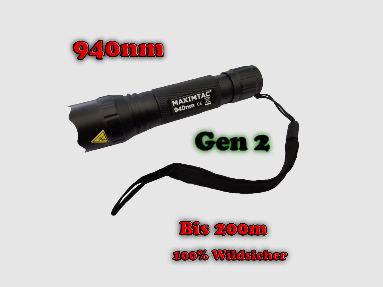 Maximtac Infrarotstrahler 940nm Gen. 2