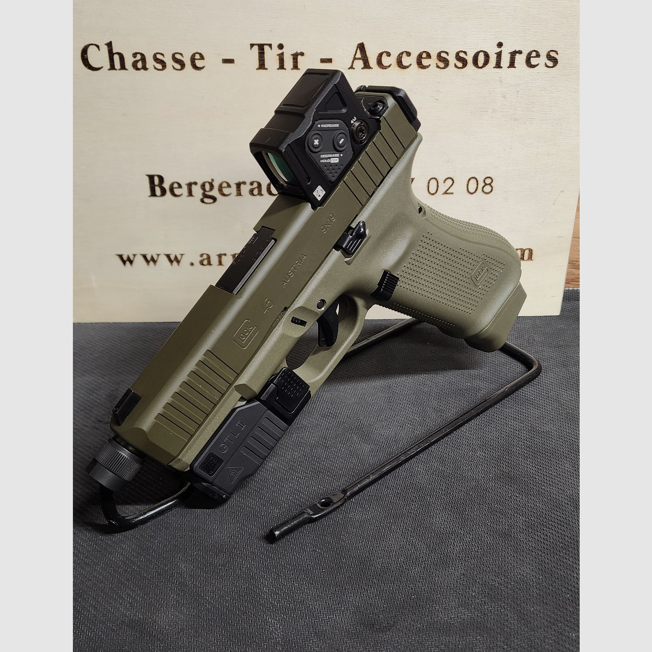 GLOCK 45 Gen5 FS MOS Fileté A-CUT Aimpoint COA GTL II Combo « Edition Hunter ODG » cal.9×19 (auf Bestellung), Bild 11 von 11