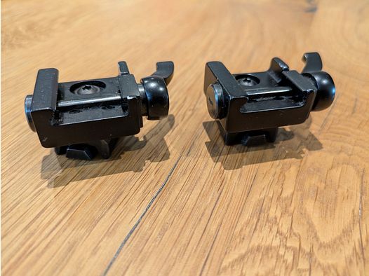 Recknagel opklapmontage Weaver/Picatini voor Zeiss binnenschiene