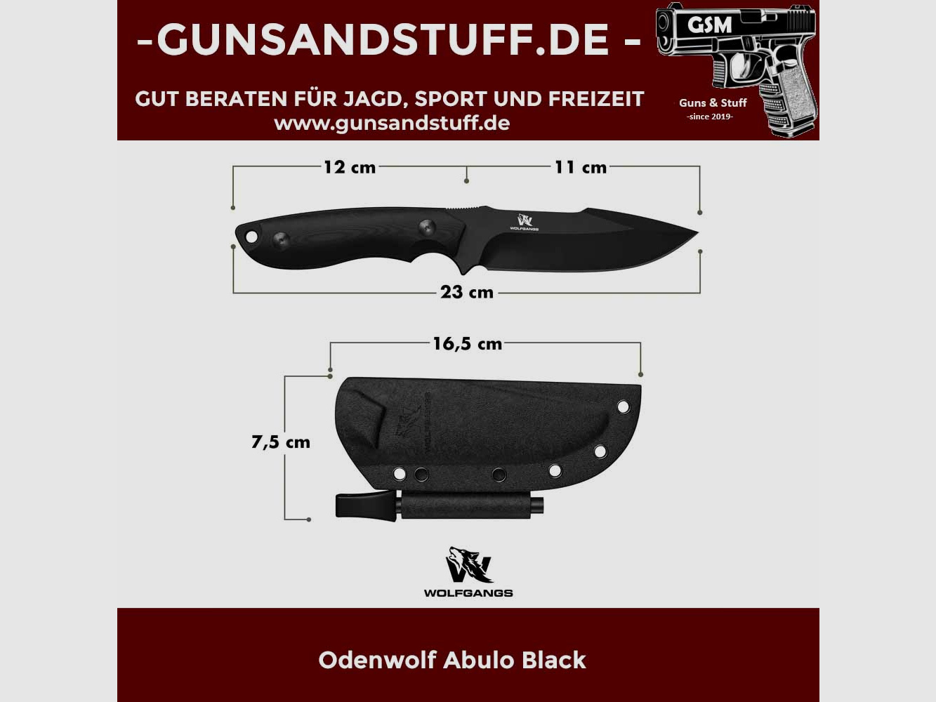 ODENWOLF AMBULO BLACK