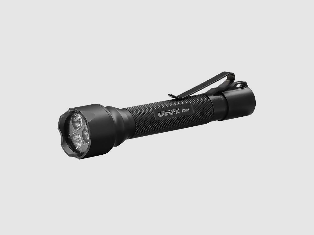 Aussteller Coast TX100 Multicolor LED Taschenlampe Rot Blau Weiß ohne Batterien V232