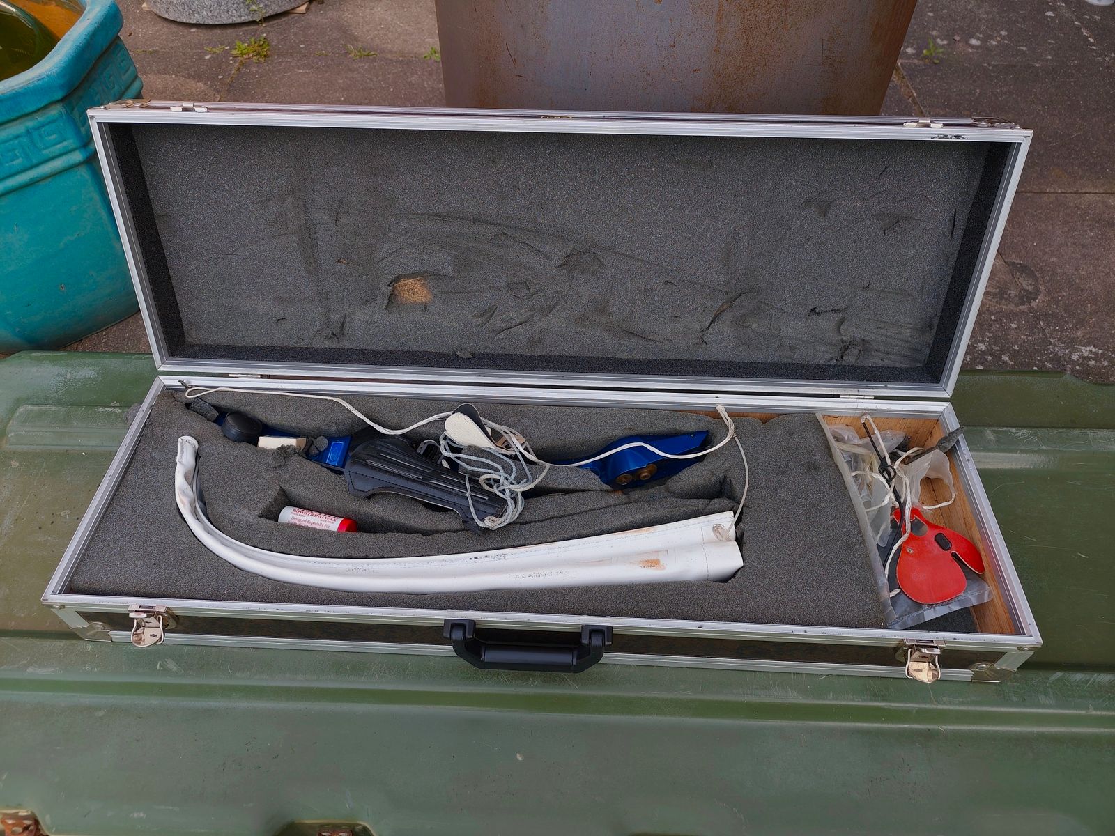 MSW USA tournament recurve bow competition bow with history