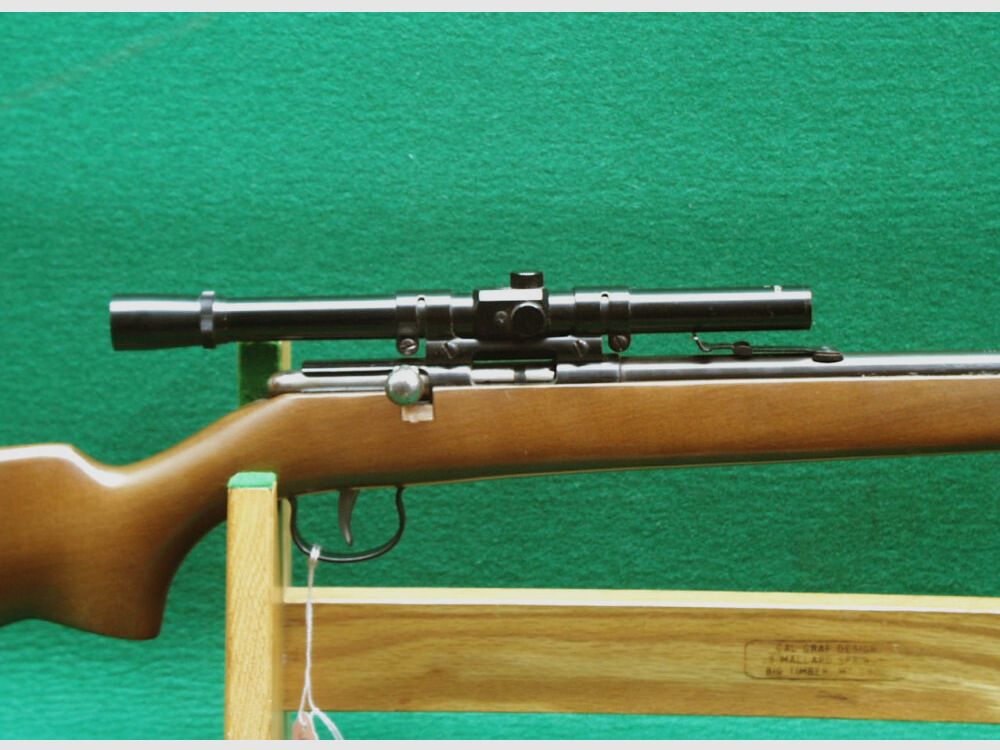 Anschütz 1386 with scope 4x15