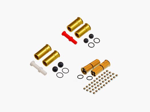 KOMBI | Shotshell Cal.68 + Shotshell.50 + Shotshell.43 | Cal. 68 | for HDS68 | ALU Gold eloxiert