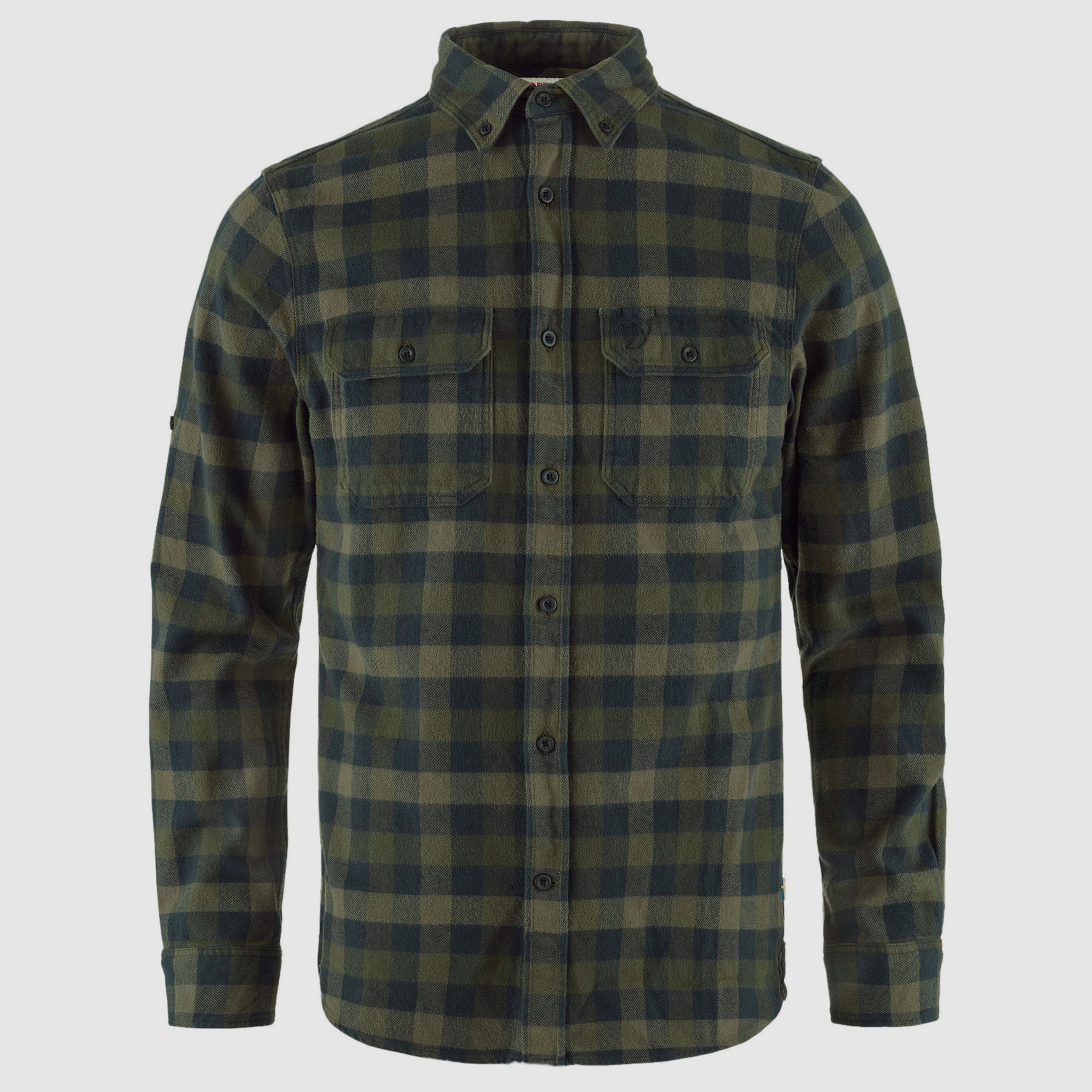 Fjällräven Camicia a Maniche Lunghe da Uomo Skog