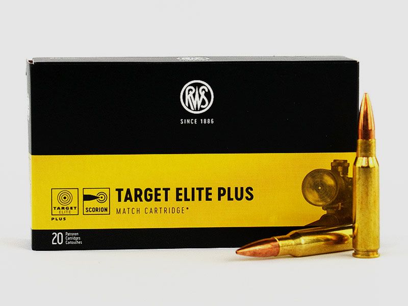 RWS Target Elite Plus .308 WIN., 154 grs 1 paquete (20 disparos a 1,725 €*)