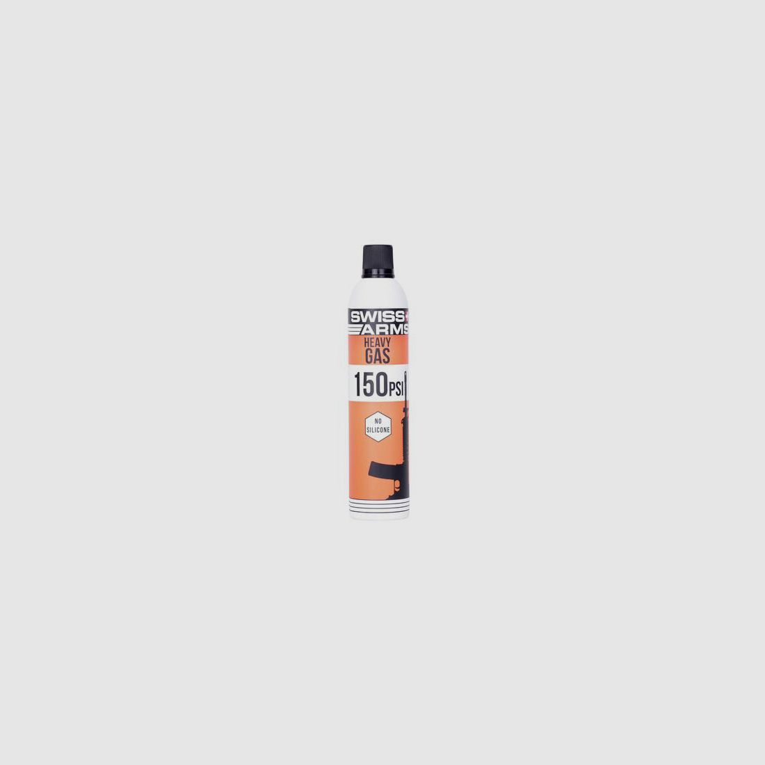 Airsoft Gas Swiss Arms Heavy Gas, silikonfrei, 150 psi, 600 ml