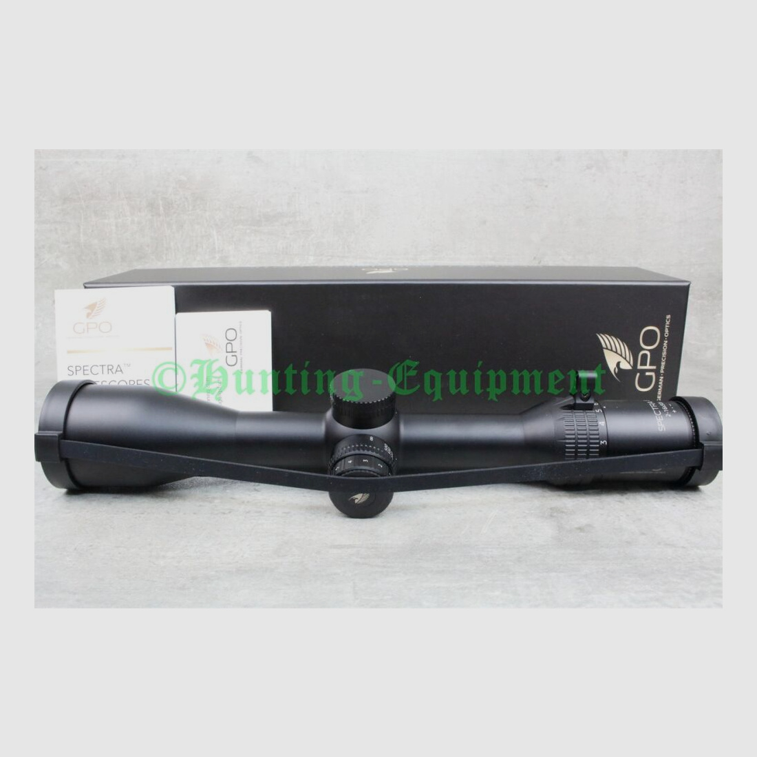 GPO Spectra 8x 2-16x50i mit Schiene G4i Fiber Zielfernrohr