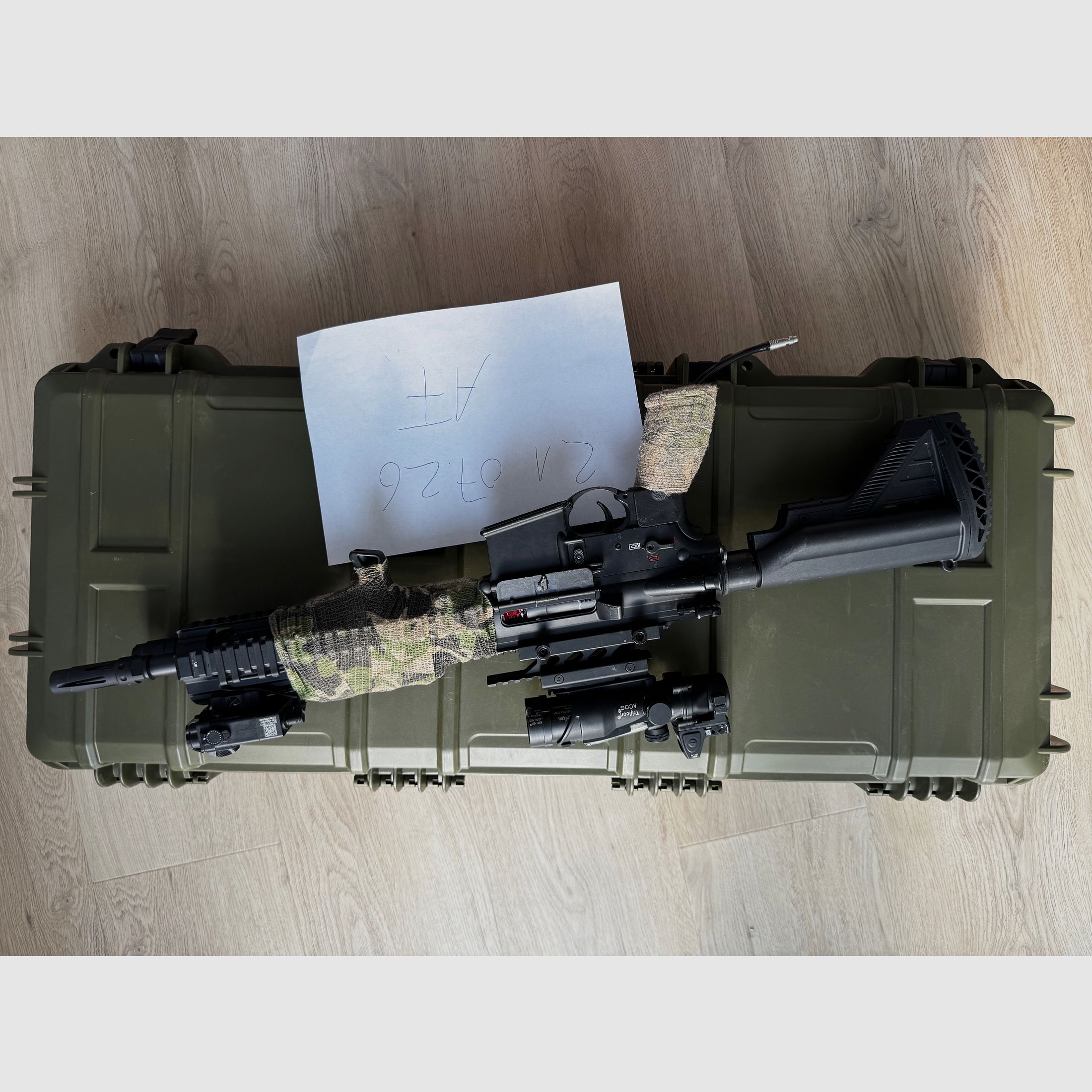 SAC Wolverine Arcturus FC GR16, HPA Black più Beretta M9 GBB