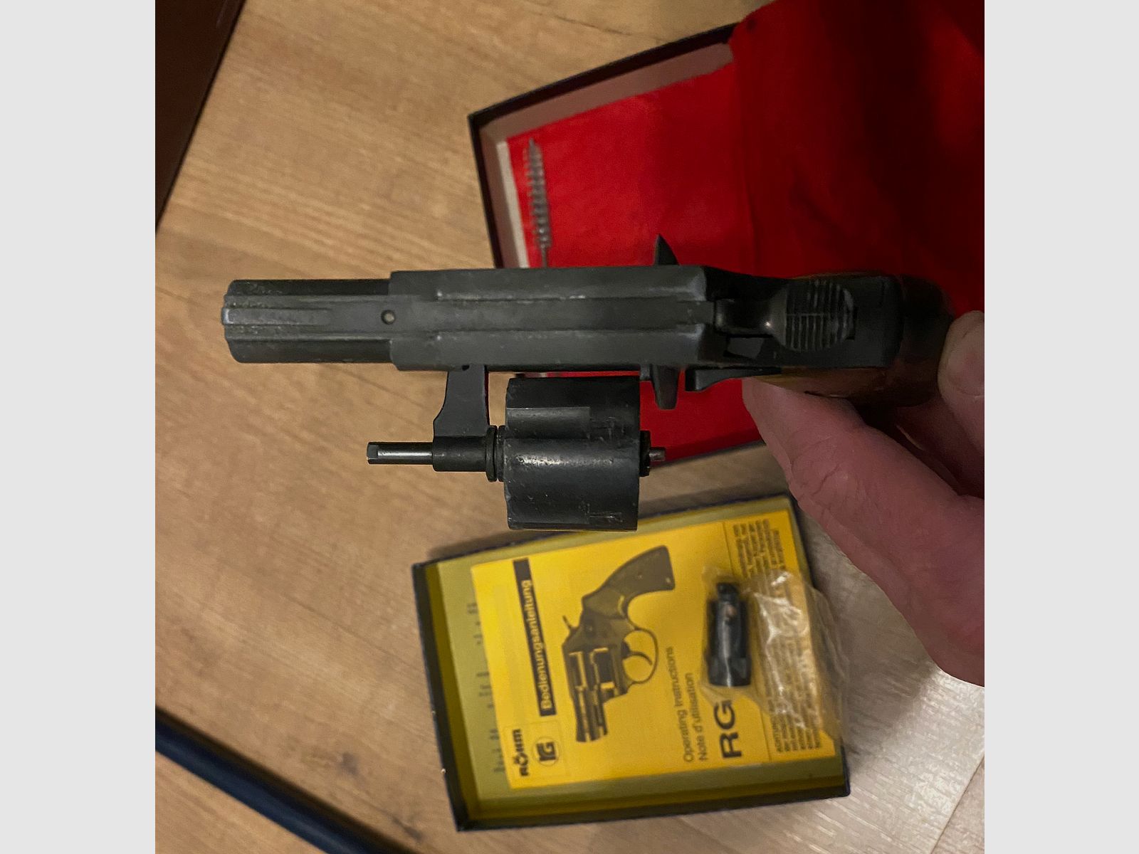 Röhm RG 59 „Le Petit“ Kaliber 9 mm Knall Schreckschussrevolver, inkl. Originalkarton und Zubehör