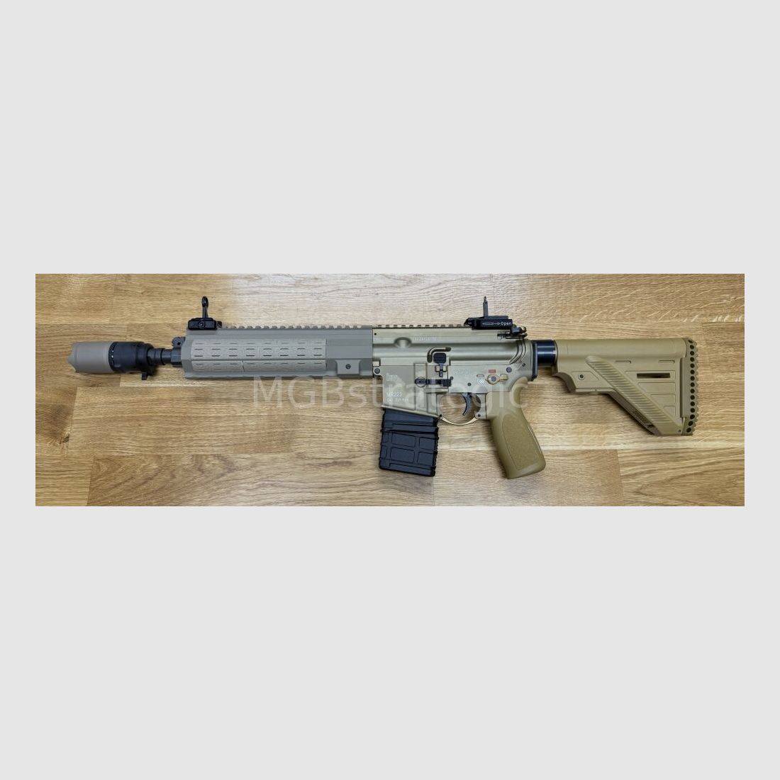 sportlich zugelassen! H&K MR223 A3 11" Lauf halbautom. Büchse .223Rem - Heckler & Koch - viel Zubehör in BKA Beurteilung zugelassen! zivile Version H&K 416 G95