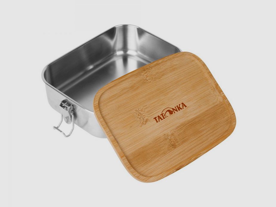 TATONKA Lunch Box I 800 Bamboo Edelstahl-Brotdose