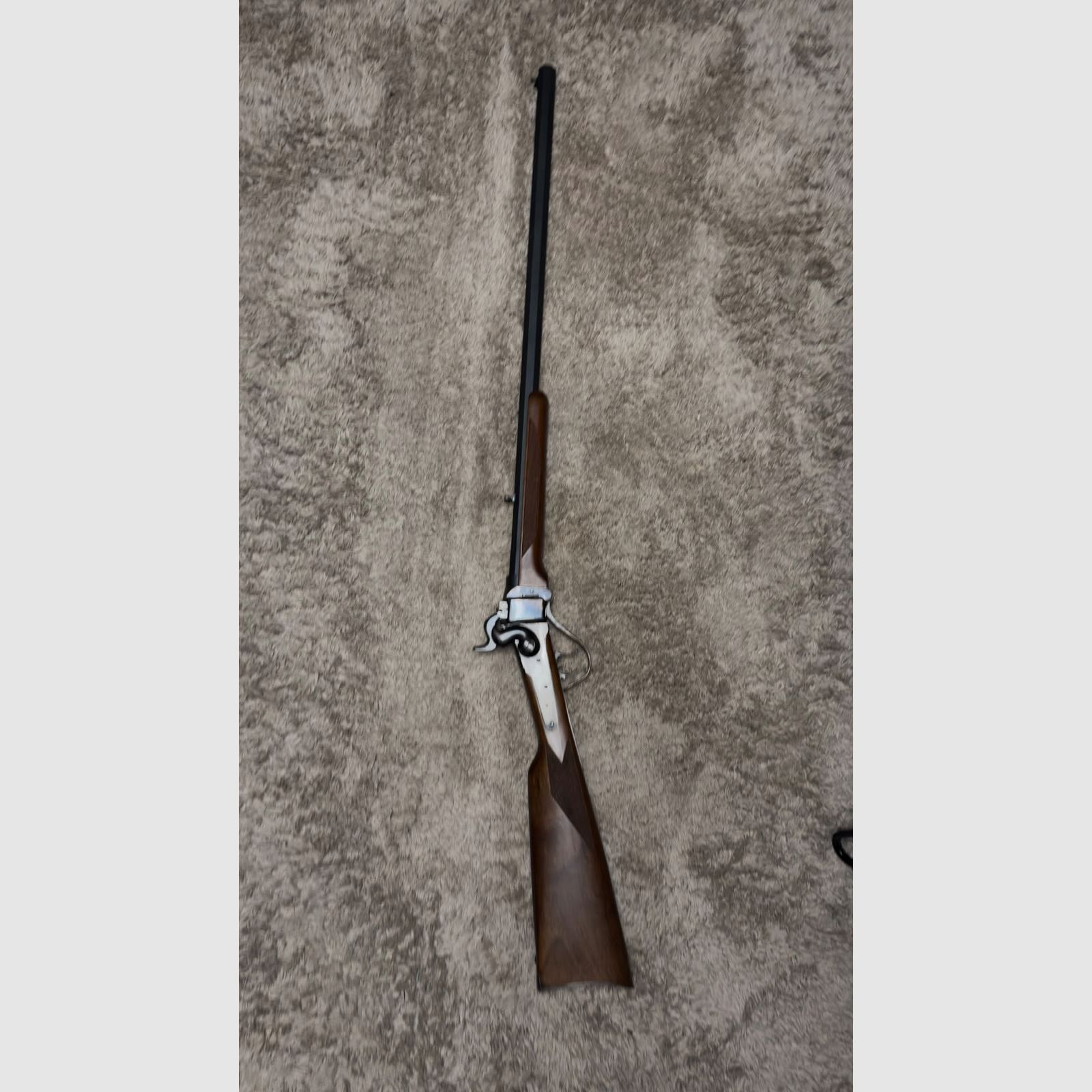 Sharps Rifle 1874 Sporting – Calibro .45-70 Gov. – I.A.B. Marcheno – Fantastica tempra colorata, immagine 1 di 7