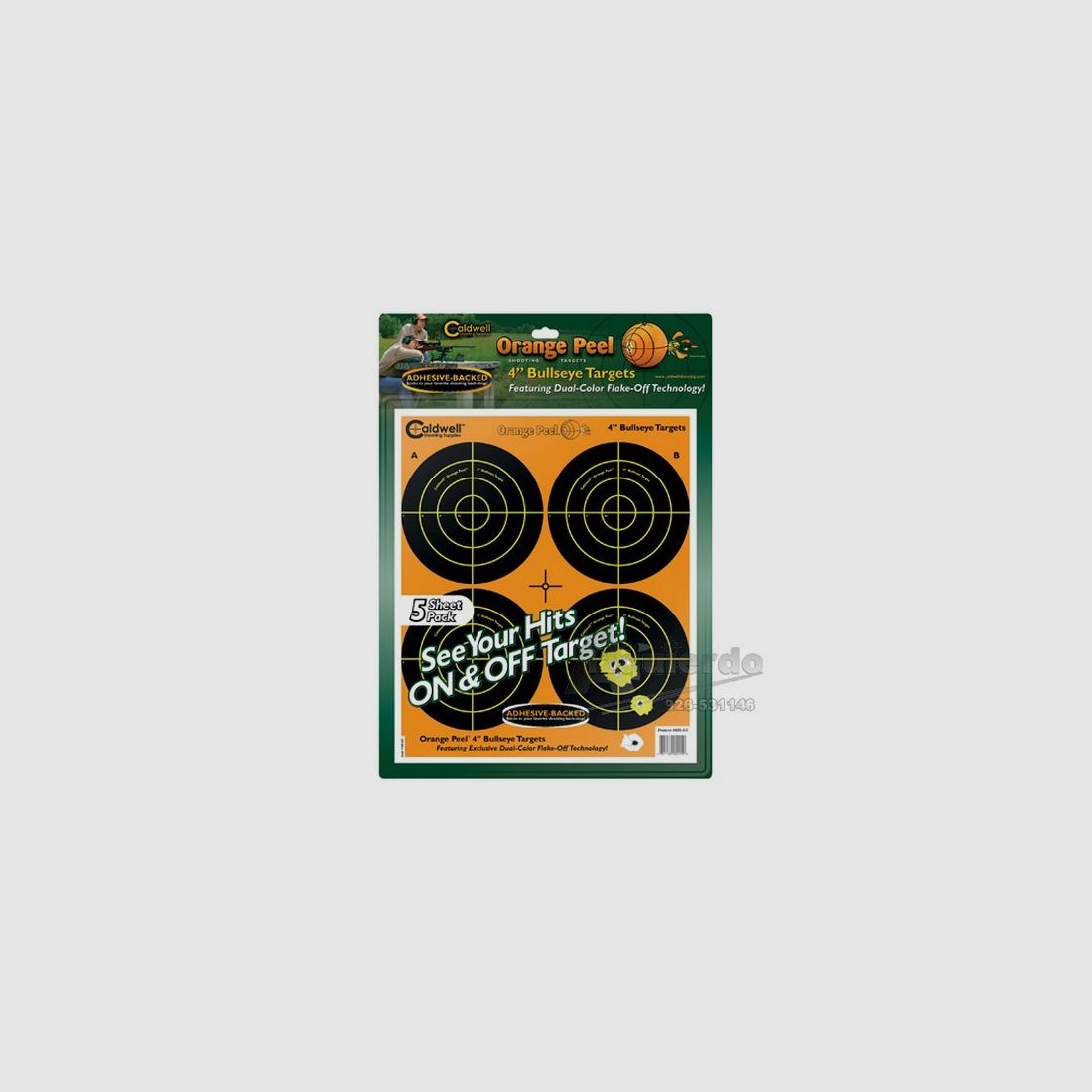 Cibles Fluorescentes 4" orange (5 unités)