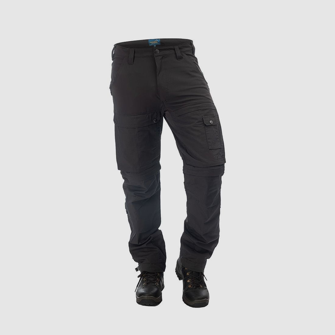 Arrak Outdoor Flexible Zip Off Pants Men Anthracite - 50