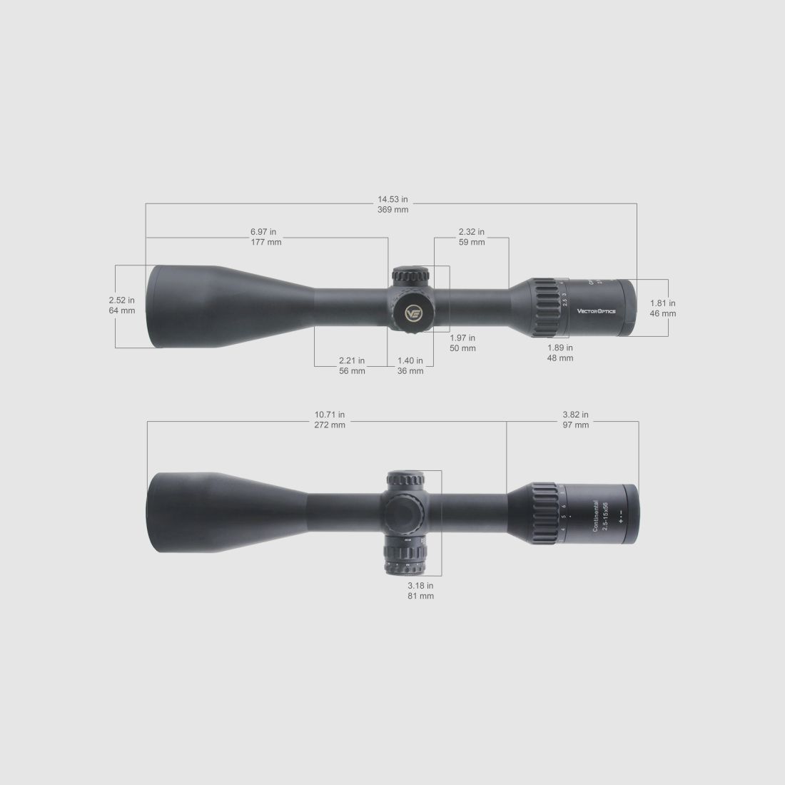 Continental x6 2.5-15x56 G4 VECTOR, Bild 15 von 15