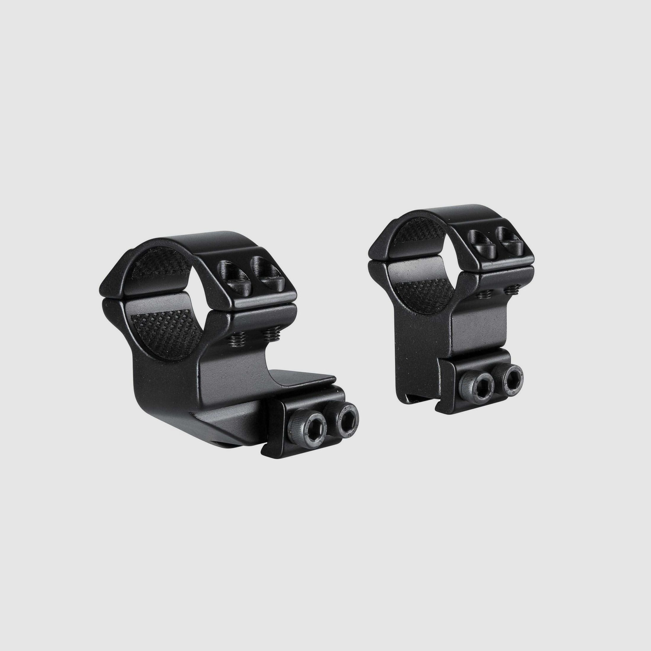 Hawke Festmontage aus Aluminium gekröpft 9-11mm 1″ zweiteilig High, Bild 1 von 2