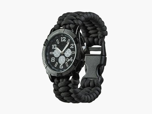 Armbanduhr Army Uhr Fallschirmleine
