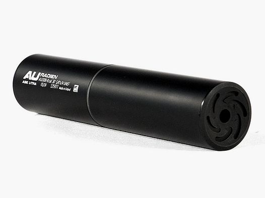 ASE UTRA Radien, over barrel demper kaliber .30 voor schroefdraad 5/8"x24 (zwart)