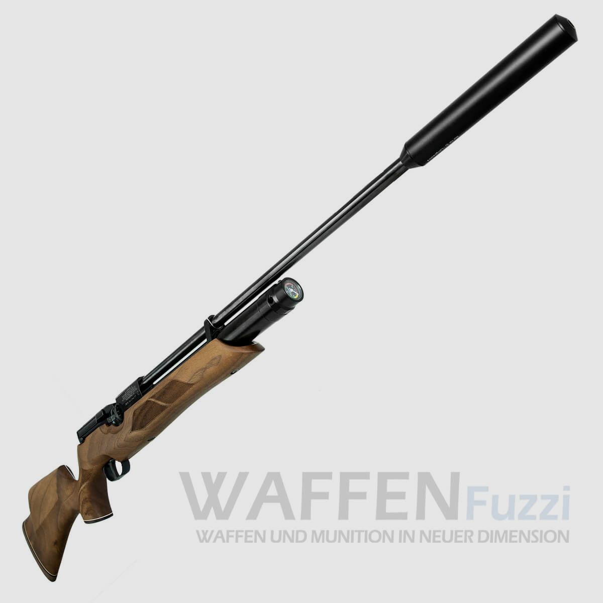 Weihrauch HW 100 S Pressluftgewehr 4,5mm Langer Lauf + Schalldämpfer, Bild 6 von 6