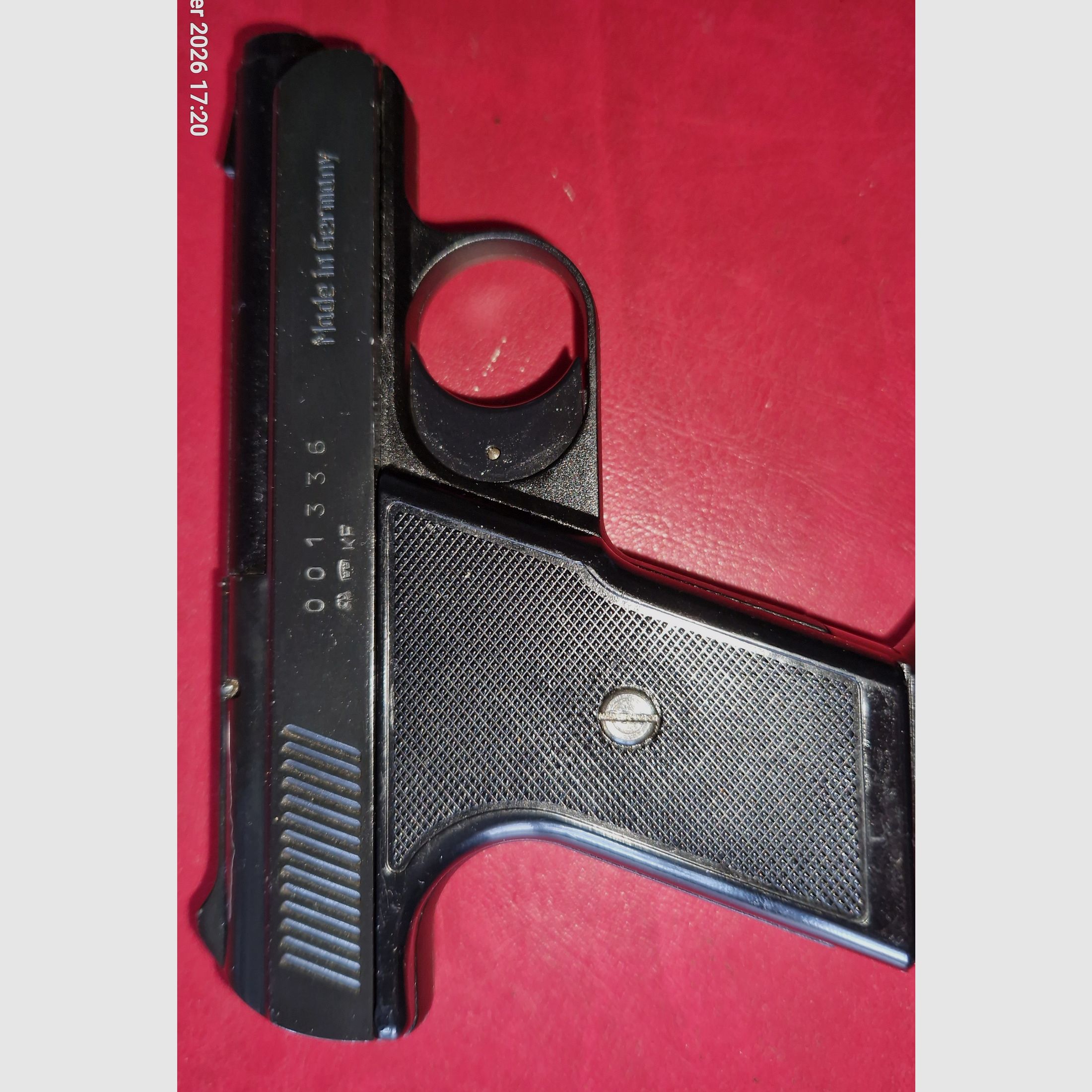 RECK G5 LIGHT / without accessories / cal. 315 P.A.K. / PTB 619 / VERY OLD / BLANK GAS PISTOL NEW YEAR'S EVE SELF-DEFENSE COLLECTION !!!! ------> READ DESCRIPTION <----- !!!!