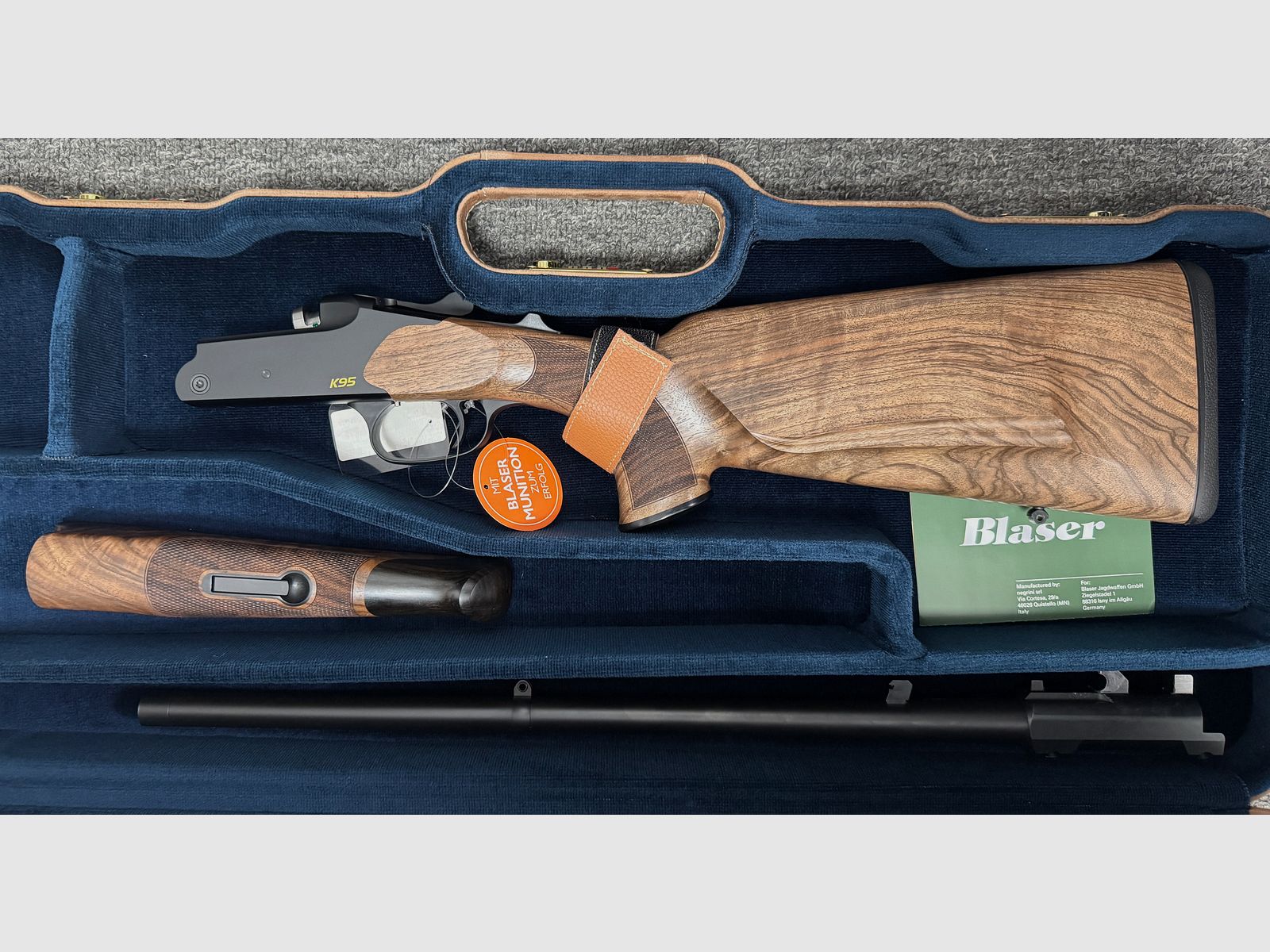 Blaser K95 - .308 - HK4 - M15x1 - Neuwaffe 2026 mit Swarovski Z6i 2,5-15x50