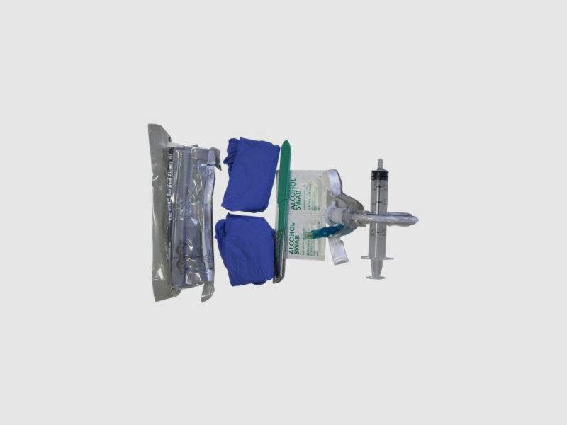 Kit chirurgical pour voies respiratoires avec crochet trachéal, image 1 sur 3